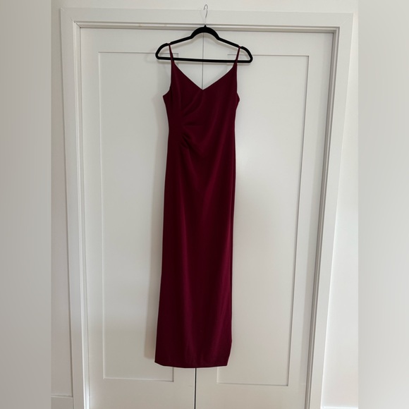 db studio Dresses & Skirts - Burgundy Evening Dress NWT